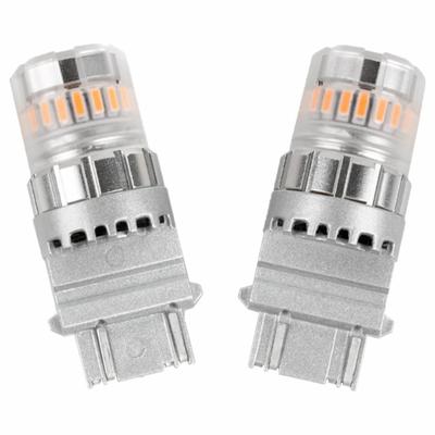 GROTE Compact LED Bulb: LED, Plastic Wedge Double Filament (W2.5x16q), (S) Sign - W2.5x16 Wedge Base Lamps