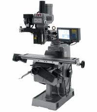JET Vertical Milling Machine with 3-Axis CNC: JTM-1050EVS2/230, 3 hp, 230V (MPN 690684). Key specifications — attr1088193: JET; attr1099138: Variable; attr1088241: R8.