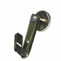MAG DADDY Magnetic J-Hook: Magnetic Mount without Locking Latch, 17 lb Max. Load Capacity, Yellow (MPN JH12MS-10). Key specifications — Material: Mild Carbon Steel; Mounting: Side Mount; Color: Yellow; Brand: MAG DADDY; Mounting Location: Beam; Mounting & Attachment (subhead): Magnetic Mount without Locking Latch.