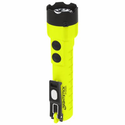 NIGHTSTICK Intrinsically Safe Dual-Light Handheld Flashlight: 285 lm, 187 m Max Beam - Flashlights