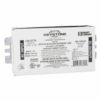KEYSTONE TECHNOLOGIES LED Driver: Class 2, 25 W Max. Power Output, 120 to 277V AC, 10 to 56V DC (MPN KTLD-25-UV-SC1250-56-VDIM-W1 /USB). Key specifications — Brand: KEYSTONE TECHNOLOGIES; Output Voltage: 10 to 56V DC; Dimming Method: 0-10V; Output Current: 420 to 1250 mA.