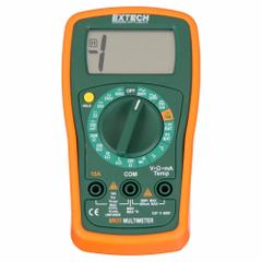EXTECH Digital Multimeter: Avg, CAT II 600V, 600 V Max AC Volt Measurement, 1,999 Instrument Counts (MPN MN35). Key specifications — Instrument Counts: 1,999; Brand: EXTECH; Calibration Certificate Included: Not Included.