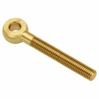 AMPG Fixed Rod End: Brass, Plain, 100 mm Hole Center-to-End Lg, Right Hand, M8-1.25 Thread Size (MPN ZEBM8X100-BR). Key specifications — attr952243: AMPG.