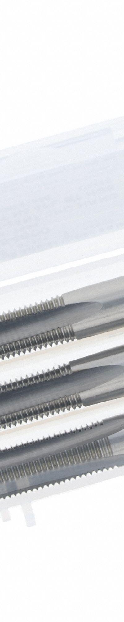 CLEVELAND Tap Kit: M8x1 Metric, D5 / 6H, 4 Flute, High Speed Steel - Three-Piece Hand Tap Sets