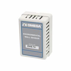 OMEGA Temperature and Humidity Transmitter: 4 to 20mA/1 to 5V DC, Thin-Film Polymer Capacitor, EWS (MPN EWS-RH). Key specifications — Display Type: No Display; Humidity Accuracy: 20 to 80% of ±3% RH; 5 to 20% of ±4% RH; 80 to 95% of ±4% RH; Sensing Element Type: Thin-Film Polymer Capacitor; Temperature Accuracy: 20 to 80% of ±3% RH; Output: 4 to 20mA/1 to 5V DC; Temperature Range: -15 °C to 77 °F.