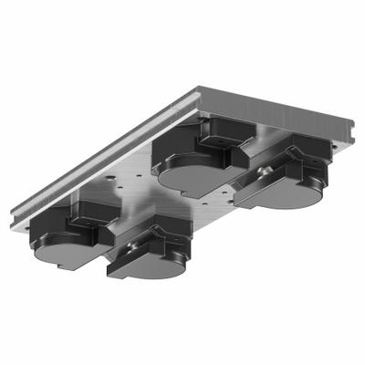 HEPCOMOTION Carriage: For 44 mm Rail Wd, Roller, GV3 Std Carriage, 35.8 mm Carriage Ht - HepcoMotion GV3 Roller Carriages