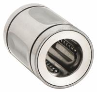 THOMSON Linear Ball Bearing: 5/8 in Inside Dia, 150 lbf Dynamic Load Capacity, No Wipers (MPN A101824). Key specifications — Material: Steel; Included Wiper Seals: No Wipers.