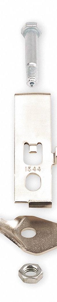 E.R. WAGNER Caster Brake Kit: Side Pedal, Lock Not Included, For 4 in Wheel Dia., Steel, Right Side (MPN 3F000156498R). Key specifications — Material: Steel; Brand: E.R. WAGNER; Manufacturer Part Number: 3F000156498R.