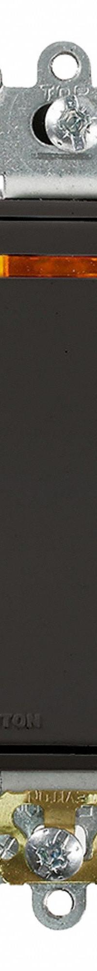 LEVITON Wall Switch: Rocker Switch, Single Pole, Maintained, Black, 120V AC, 20 A (MPN 5631-2E). Key specifications — Illuminated: Yes.