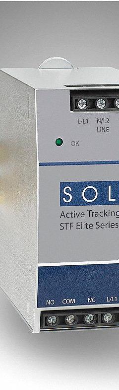 SOLAHD Surge Protection Device: Single Phase, 120V AC, 1 Poles, 2 + Ground Wires, L-G/L-N/N-G, 5kAIC (MPN STFE10010N). Key specifications — Voltage: 120V AC; Number of Wires: 2 Wires + Ground; Modes of Protection: N-G; Max. Continuing Operating Voltage: 150 V AC; Voltage Protection Rating: 500V (L-G, N-G); Short Circuit Current Rating: 5kAIC; Filtering: Yes; Enclosure Material: Metal.