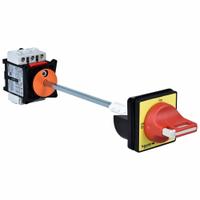 SQUARE D Load Break Switch: 25 A Current Rating, 690V AC (MPN VCCF2). Key specifications — Phase: Three; Features: 4 Screw Fixing Handle; Manufacturer Part Number: VCCF2; Includes: 320mm Extension Shaft; Brand: SQUARE D; Mounting Style: Rear Panel.