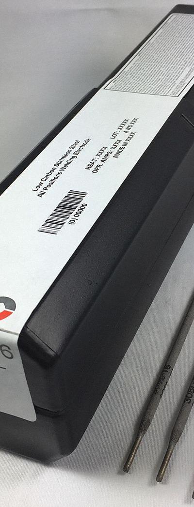 HOBART Stick Electrode: Stainless Steel, E308/308L-16, 3/32 in x 12 in, 5 lb - E308 Stick Welding Electrodes