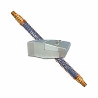 EXAIR Blow Off Station: 21.8 scfm Air Consumption, Flat, 250 psi Air Pressure, 12 in Hose Lg (MPN 1122-9212). Key specifications — attr1341131: EXAIR; attr1341162: Air Nozzle; attr1341142: 2" Flat Super Air Nozzle in Zinc/Aluminum w/ 12" Stay Set Hose; attr1341129: Flat.