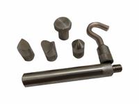 SHIMPO Adapter Set: Adapter Set, FGE-500HXY/FGE-PT500/NIST-FG-HX, High Capacity Digital Force Gauges (MPN FG-M10ADP). Key specifications — Product Type: Adapter Set; Compatible with Manufacturer Model Number: FGE-500HXY; Compatible Product Type: High Capacity Digital Force Gauges; Brand: SHIMPO.