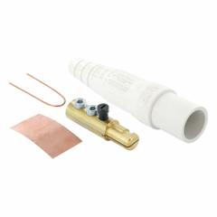Single Pole Inline: Male, White, 600V AC/600V DC, 300 A, Double Set Screw Termination, 16 Series (MPN 16D22-UW). Key specifications — Gender: Male; Series: 16; Brand: LEVITON.