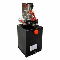 MAXIM Hydraulic Power Unit: 1.3 gpm, 3,200 psi Max. Pressure, 3 gal Reservoir Capacity, 12V DC (MPN 253307). Key specifications — attr96377: 1.3 gpm; attr96380: 12V DC; attr96382: SAE 6; attr96383: SAE 6; attr98855: MAXIM; attr96386: Steel.