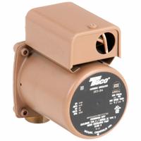 Circulating Pump: 1/40 hp HP, 115V AC, Bronze, 1, 7 gpm, 5 ft Max. Head, 4 3/8 in Face to Face (MPN 003-B4). Key specifications — Nameplate Voltage: 115V AC; Connection Type: Sweat; Brand: TACO; Includes Volute: Volute Included; System Type: Potable Water.