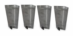 LOVEJOY Leg Kit: 3JWR9/3JWT1/3JWU3/3JWU4, 5.91 in Overall Ht, 2.52 in Overall Wd, Aluminum (MPN 84527101303). Key specifications — attr98933: LOVEJOY; attr96911: 3JWU4; attr96921: Legs and Fasteners; attr96920: Aluminum.