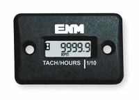 ENM Hour Meter: Hour Meters, Front Panel Mounting, Digital, 1 3/8 in x 2 1/8 in, ISO 9001:2000, LCD (MPN PT15E2). Key specifications — Mounting Style: Surface; Standards: ISO 9001:2000; Bezel Face Shape: Rectangular; Hour Unit Increment: Tenth; Brand: ENM; Manufacturer Part Number: PT15E2; Meter Type_Broad: Digital.
