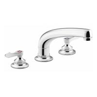 KOHLER Straight Kitchen Faucet: Triton Bowe™, Brass, Widespread, Deck, 3 Mounting Holes, Chrome (MPN K-815T20-4AHA-CP). Key specifications — Series: Triton Bowe™; Brand: KOHLER.