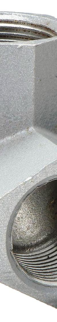 Elbow, 90 Degrees: Aluminum, Powder Coated, FF, 3/4 in Trade Size, Female to Female, NPT (MPN FF-90-2WW). Key specifications — Ends - Hazardous Fittings: 3/4 in FNPT x 3/4 in FNPT; Material: Aluminum; Finish: Powder Coated; Brand: HUBBELL KILLARK.