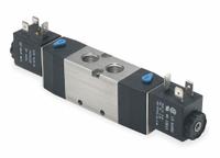 ARO Solenoid Air Control Valve: MaxAir, Four-Way / Two-Position, 120V AC, 3/8 in Female NPT (MPN M213SD-120-A). Key specifications — attr1092969: Non-Locking; attr1086920: M213SD-120-A; attr1092977: Solenoid Return.