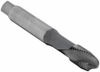 WIDIA GTD Spiral Flute Tap: M10x1.5 Metric, D6 / 6H, 2 Flute, Plug Chamfer, TiN+CrC/C Coated Cobalt (MPN GT725046)