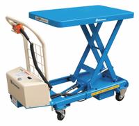 BISHAMON Scissor Lift Table: Powered, 660 lb Load Capacity, 32 1/4 in L x 19 3/4 in W, Steel, Single (MPN BX-30B). Key specifications — attr1345487: Steel; attr1345523: BISHAMON.