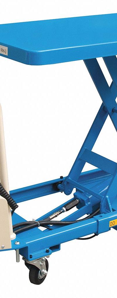 BISHAMON Scissor Lift Table: Powered - Powered-Lift & Manual-Push Scissor-Lift Tables