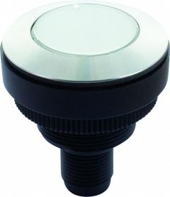 MURRELEKTRONIK Illuminated Push Button: Illuminated, Flush Profile, Non-Metallic, 30 mm, 1NO (MPN 69111). Key specifications — Brand: MURRELEKTRONIK; Action: Momentary; Push Button Material Type: Non-Metallic.