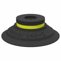PIAB Vacuum Pad: w/o Adapter, 27 mm Pad Dia, Thermoplastic Elastomer, 81A, White, 8.89 mm Pad Ht (MPN B20MF.40). Key specifications — attr1019168: 81A; attr1019165: B20MF.40; attr1019167: PIAB; attr1019180: White.
