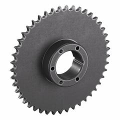 TSUBAKI Sprocket: For 60 Chain, 45 Teeth, 10.752 in Pitch Dia, 11.175 in Outside Dia, Steel (MPN 60Q45). Key specifications — Brand: TSUBAKI; Required Bushing Series: Q1.