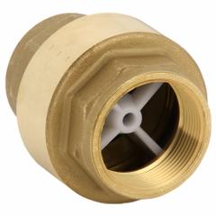 BONOMI Valve: Swing, Inline Valve Body, 1 1/2 in Pipe Size, FNPT x FNPT, Brass, Female, NPT, NPT (MPN 100012LF-1-1/2"). Key specifications — Brand: BONOMI.
