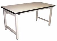 PRO-LINE Workbench: Fixed Ht, Laminate, 60 in x 30 in, 5,000 lb Overall Load Capacity, Beige (MPN HD603030C-H11). Key specifications — Brand: PRO-LINE.