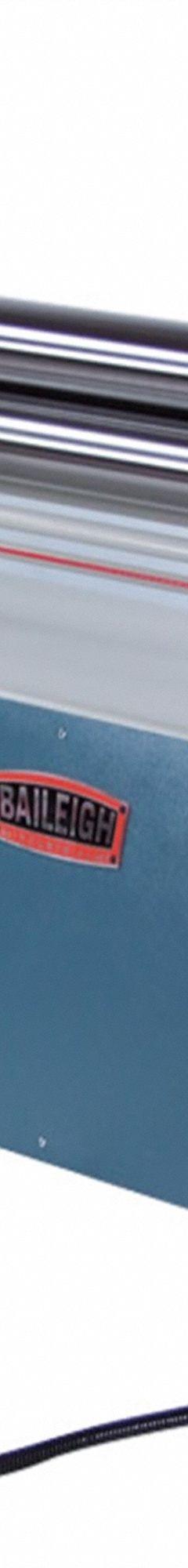 BAILEIGH INDUSTRIAL Plate Roll: Hydraulic, Hydraulic, 14 ga Capacity (Steel), Cone Rolling, 220V AC (MPN PR-514-220V). Key specifications — attr67578: Yes; attr67566: BAILEIGH INDUSTRIAL.