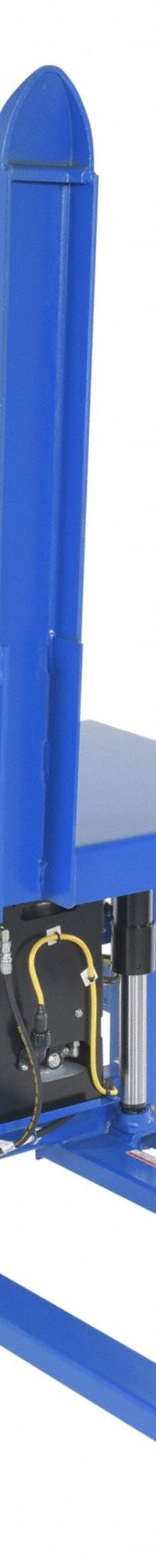 VESTIL Container Tilter: 2,000 lb, Push Button, Std Fork, 38 in L x 26 in W Forks, Supported Base (MPN TM-20-DC). Key specifications — Lift Control: Push Button; Brand: VESTIL.