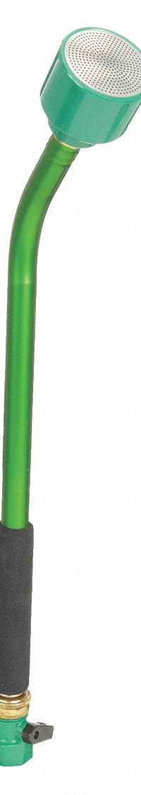 APPROVED VENDOR Watering Wand: Adj Stream, Thumb Control, 1 No. Spray Patterns, 100°F Max Temp, Wand (MPN 10-12602 GRN). Key specifications — Construction: Aluminum.