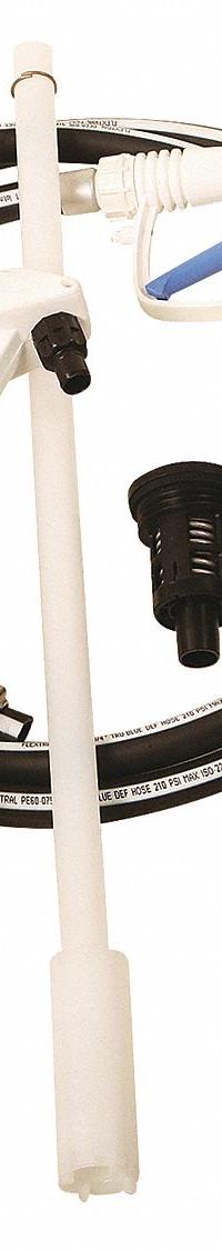 LIQUIDYNAMICS INC. Hand Pump: Lever, Pump with Hose, Nozzle & Spout, 10 oz per stroke, Piston, 36 in (MPN 560008V-S3M-55). Key specifications — Brand: LIQUIDYNAMICS INC.; Housing Material: Polypropylene; Maximum Flow Rate: 10 oz per stroke; Suction Tube Material: Polyethylene.