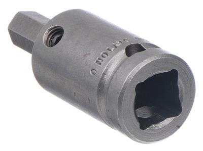 APEX Torsion Bit: SAE, 3/8 in Tip Size, 2 1/2 in Overall Lg, Replaceable Insert - Hex Impact Bit Sockets