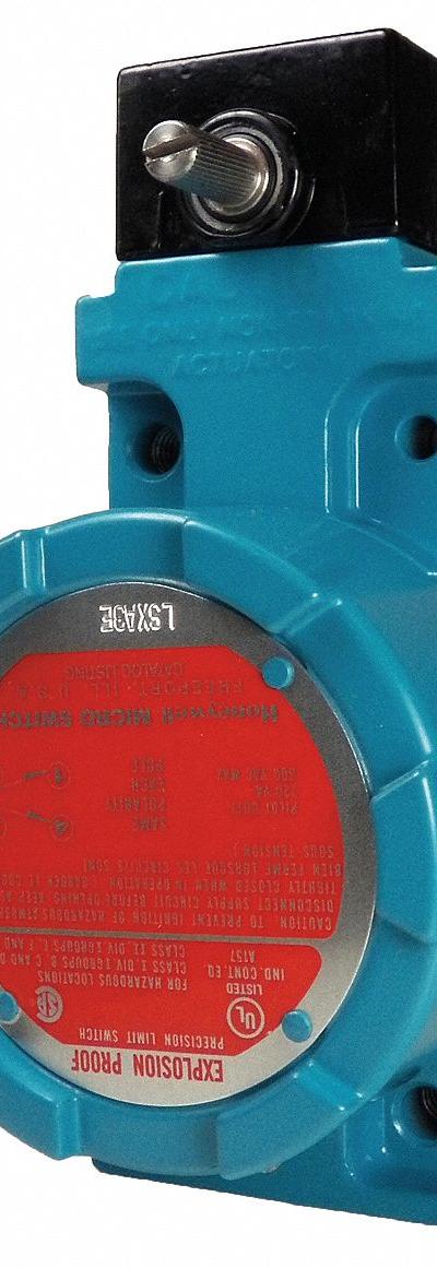 HONEYWELL Hazardous Location Limit Switch: Roller Lever - Rotary-Motion Limit Switches without Levers