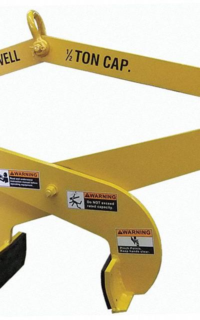 CALDWELL Lifting Tong: Slab Tongs - Concrete Slab Tongs