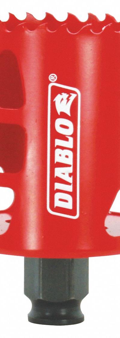 DIABLO Hole Saw: 2 3/8 in Saw Dia - Multi-Material-Cutting Hole Saws without Arbor