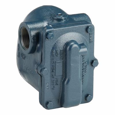 ARMSTRONG INTERNATIONAL Steam Trap: Cast Iron, 1 1/2 in FNPT, 3,100 lb/hr, 75 psi Max., 377°F Max. - Cast Iron C-Pattern Float & Thermostatic Steam Traps