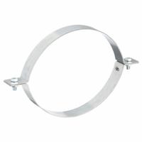 Duct Hanger: 9 in Duct, Steel, 11 in Lg, 9 in Wd (MPN 8010004265). Key specifications — Includes: (2) Piece Hanger; Brand: NORDFAB; Base Material: Steel; For Duct Shape: Round.