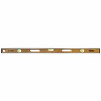 JOHNSON LEVEL Box Level: Level & Plumb, Box, 48 in Overall Lg, Top & Side Read, 0, 0.5 mm/m, Bamboo (MPN 1611-4800). Key specifications — attr934734: 1611-4800; attr934735: JOHNSON LEVEL; attr939796: Polycarbonate; attr983962: Wood; attr939959: Top & Side Read.