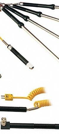 OMEGA Standard Thermocouple Probes: 480°F /0°C to 250°C, Type K, 6 in Probe Lg, For Air Media Type (MPN 88007K). Key specifications — Maximum Wire Gauge: 28 AWG; Cable Length: 60 in; Manufacturer Part Number: 88007K; Brand: OMEGA.