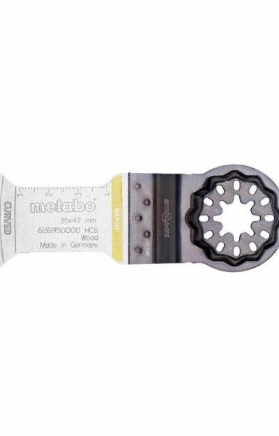 METABO Oscillating Tool Blade: 1 1/4 in Blade Wd - Starlock Mounted Blades