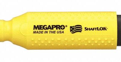 MEGAPRO Multi-Bit Screwdriver: Phillips/Slotted/Square/Torx Tip, 12 Tips - General Purpose Multi-Bit Screwdrivers