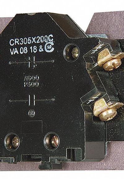 GE Auxiliary Contact Block: 1NO/1NC - GE Auxiliary Contacts