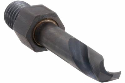 ROCKY MOUNTAIN TWIST Threaded Shank Drill Bit: #2, 5/8" Overall Lg, Black Oxide HSS - High-Speed Steel Threaded-Shank Drill Bits